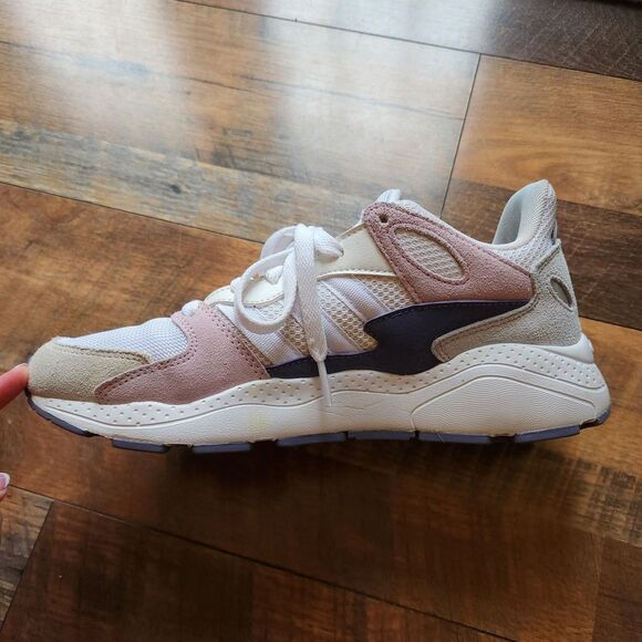 ADIDAS Crazychaos Cloudfoam Sneakers Aer Sz 9 Ortholite Float Pink White Pastel - Picture 9 of 9